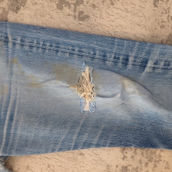 Levi's 501 Distressed Jeans - Picture 7 of 14